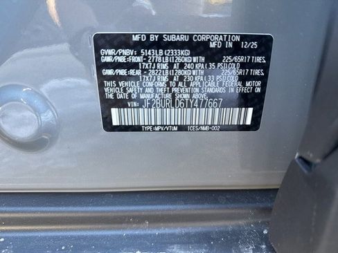 New 2026 Subaru Outback Wilderness image 28