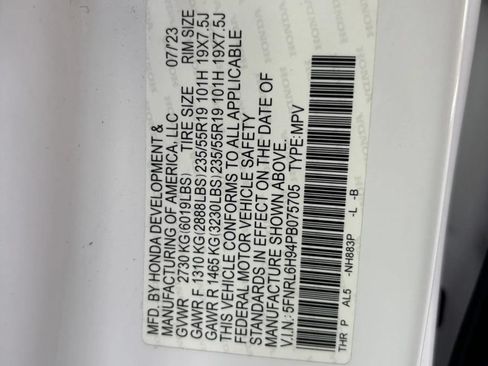 Used 2023 Honda Odyssey Elite image 21