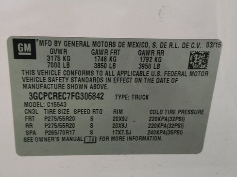 Used 2015 Chevrolet Silverado 1500 LT w/ Texas Edition, 1LT Trim image 33