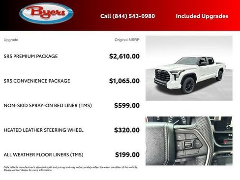 New 2026 Toyota Tundra SR5 w/ SR5 Premium Package image 5