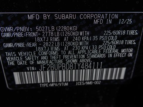 New 2026 Subaru Outback Premium image 48