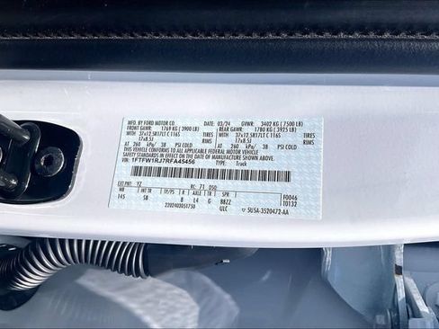 Certified 2024 Ford F150 Raptor w/ Equipment Group 803A Raptor R AWD/4WD image 35