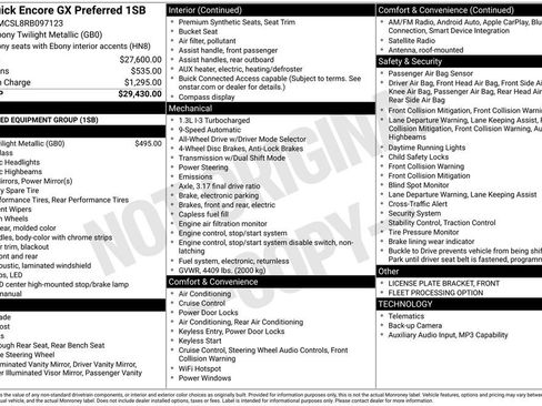 Used 2024 Buick Encore GX Preferred image 39
