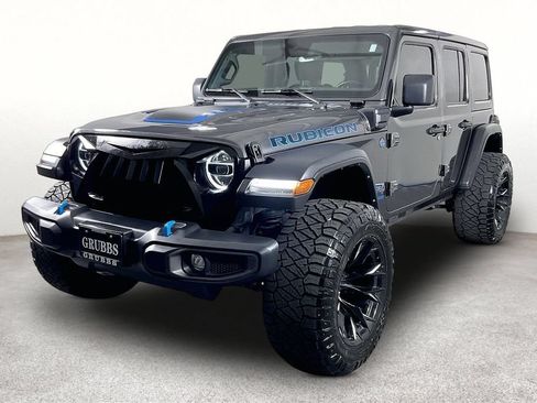 Used 2021 Jeep Wrangler Unlimited Rubicon 4xe w/ Cold Weather Group AWD/4WD image 14