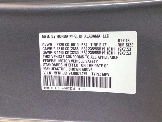Used 2018 Honda Odyssey Elite image 14