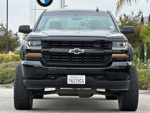 Used 2018 Chevrolet Silverado 1500 Custom w/ LPO, Black Pack RWD image 8