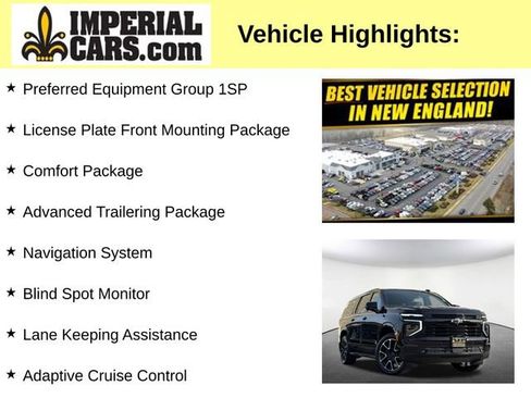 Certified 2025 Chevrolet Suburban RST w/ Comfort Package AWD/4WD image 3