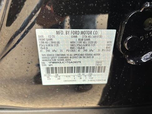 New 2026 Ford Explorer Tremor w/ Tremor Ultimate Package image 20