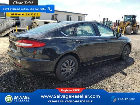 Used 2019 Ford Fusion S FWD image 4