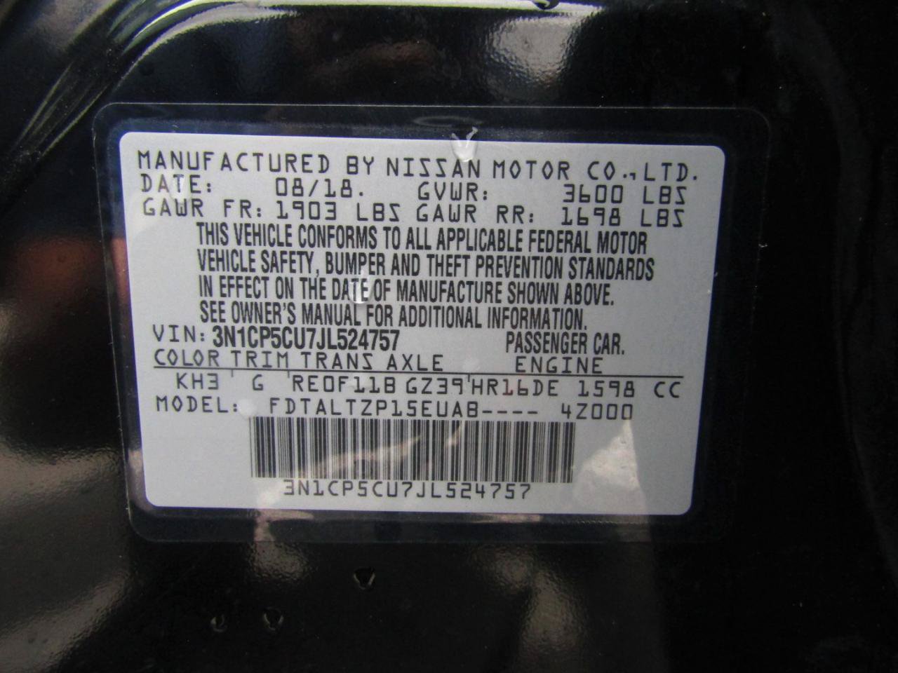 Used 2018 Nissan Kicks SR FWD image 27