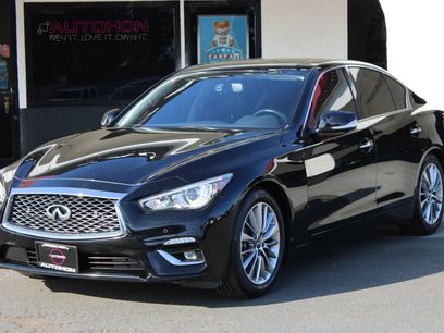 Used 2022 INFINITI Q50 Luxe w/ Cargo Package