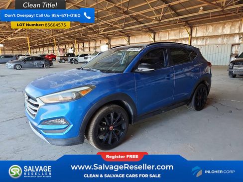 Used 2017 Hyundai Tucson Night w/ Cargo Package FWD image 1