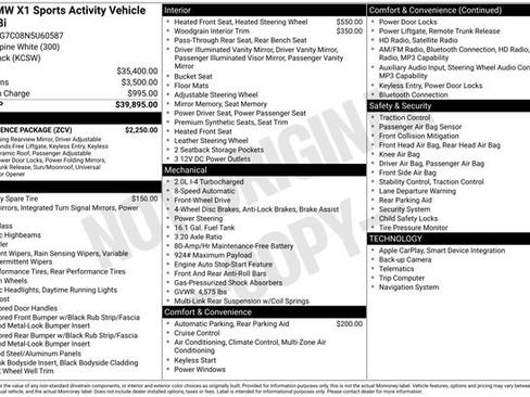 Used 2022 BMW X1 sDrive28i w/ Convenience Package image 11