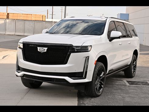 Used 2021 Cadillac Escalade ESV Sport w/ Driver Assist Tech Package AWD/4WD image 1