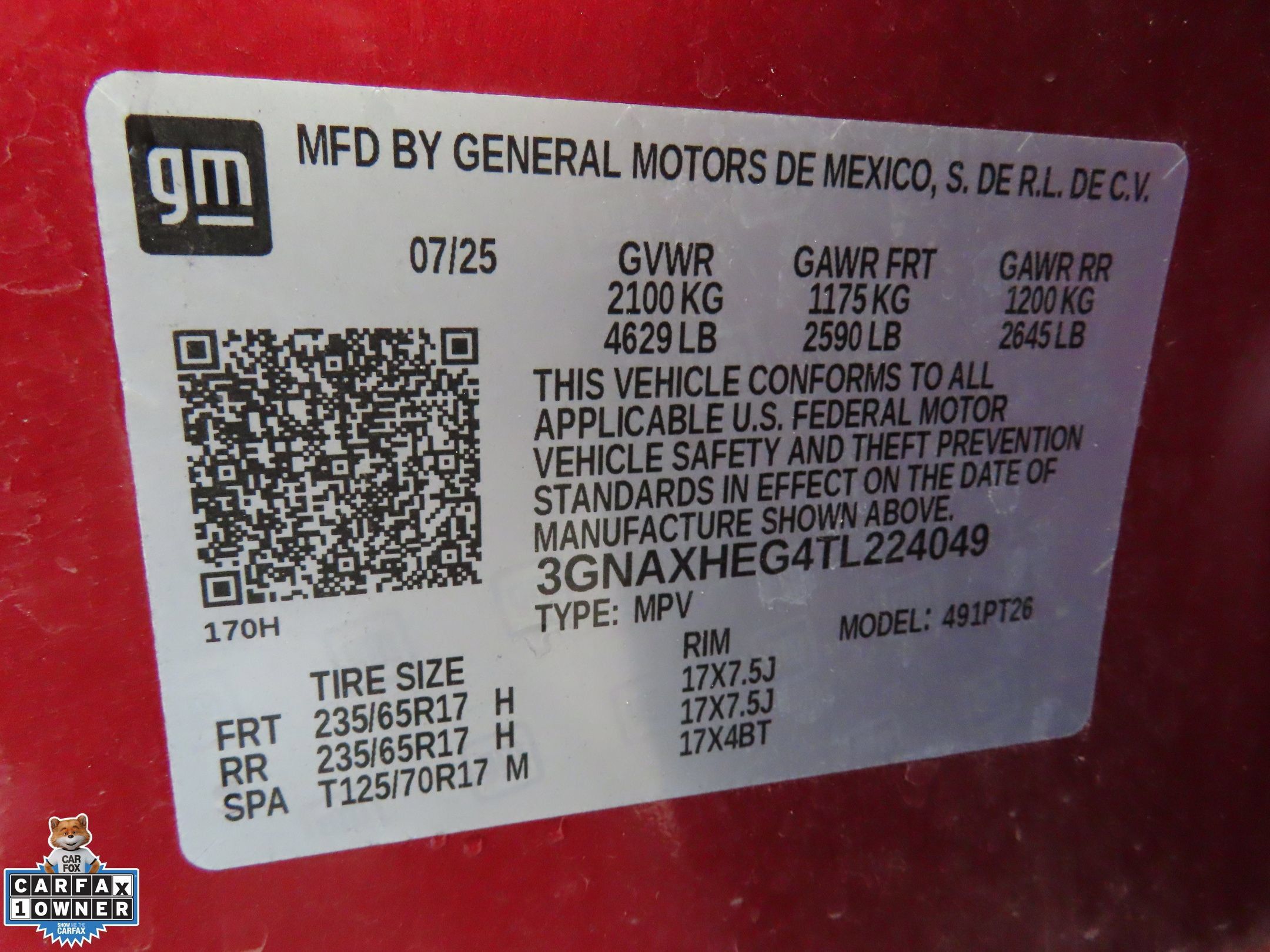 Used 2026 Chevrolet Equinox LT w/ Convenience Package II FWD image 28
