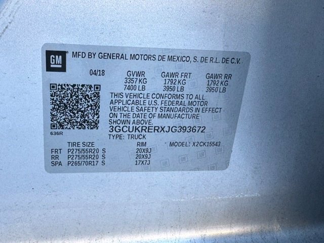 Used 2018 Chevrolet Silverado 1500 LT w/ LT Eassist Package AWD/4WD image 22