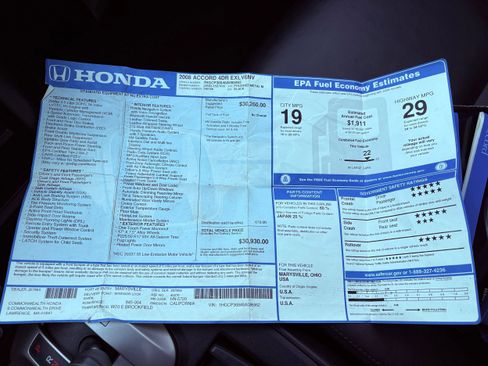 Used 2008 Honda Accord EX-L image 43