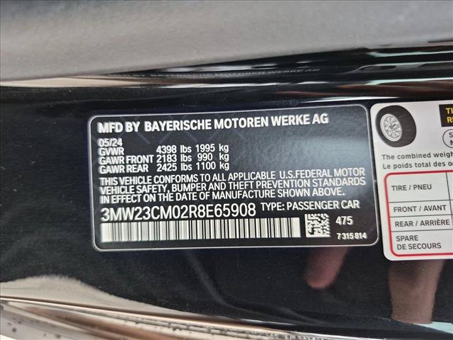 Used 2024 BMW 230i Coupe w/ Convenience Package RWD image 26