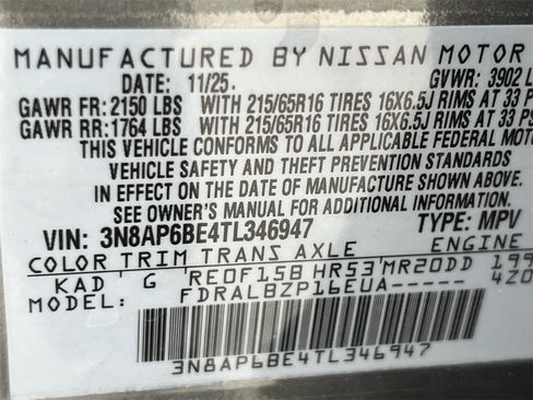 New 2026 Nissan Kicks S image 15