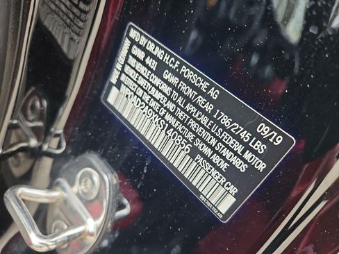 Certified 2019 Porsche 911 Turbo AWD/4WD image 14