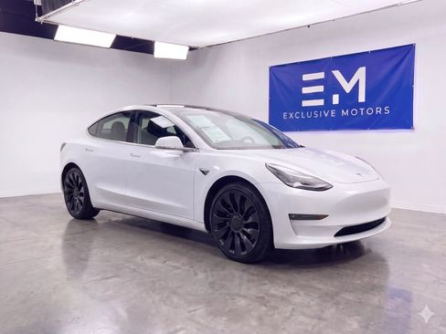 Used 2022 Tesla Model 3 Performance AWD/4WD image 1