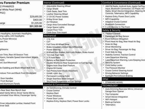 Used 2023 Subaru Forester Premium image 6