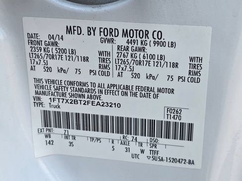 Used 2015 Ford F250 XLT w/ XLT Value Package AWD/4WD image 32