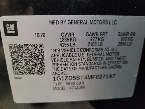 Used 2021 Chevrolet Malibu LT FWD image 33