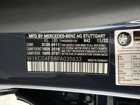Certified 2023 Mercedes-Benz EQS 580 4MATIC Sedan image 25