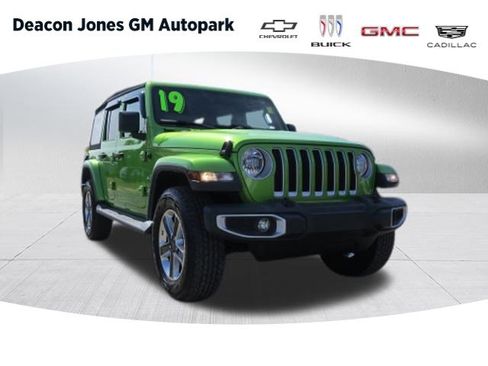 Used 2019 Jeep Wrangler Unlimited Sahara w/ Safety Group image 1