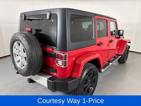 Used 2013 Jeep Wrangler Unlimited Sahara w/ Mopar Chrome Edition Group AWD/4WD image 11