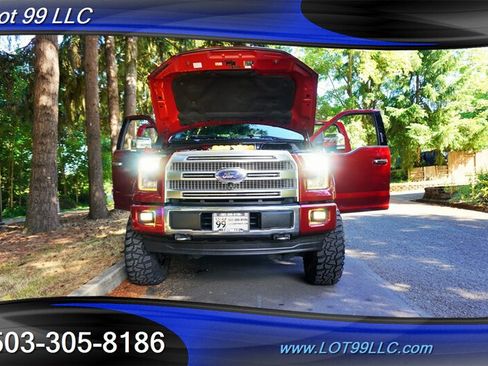 Used 2017 Ford F150 Platinum w/ Equipment Group 701A Luxury AWD/4WD image 32