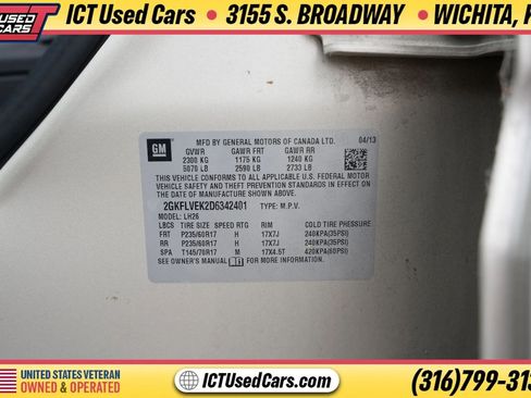 Used 2013 GMC Terrain SLT w/ Cargo Package AWD/4WD image 5