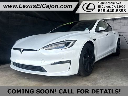 Used 2021 Tesla Model S Plaid AWD/4WD image 1