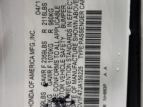 Used 2018 Honda Accord EX image 33