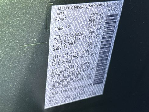 New 2026 INFINITI QX60 Autograph w/ Dark Cargo Package image 34