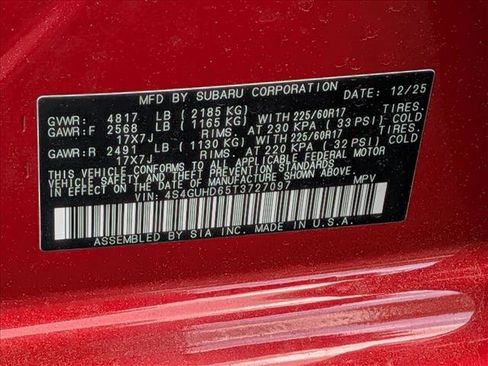 New 2026 Subaru Crosstrek 2.0i Premium w/ Crosstrek Mirror Package AWD/4WD image 17