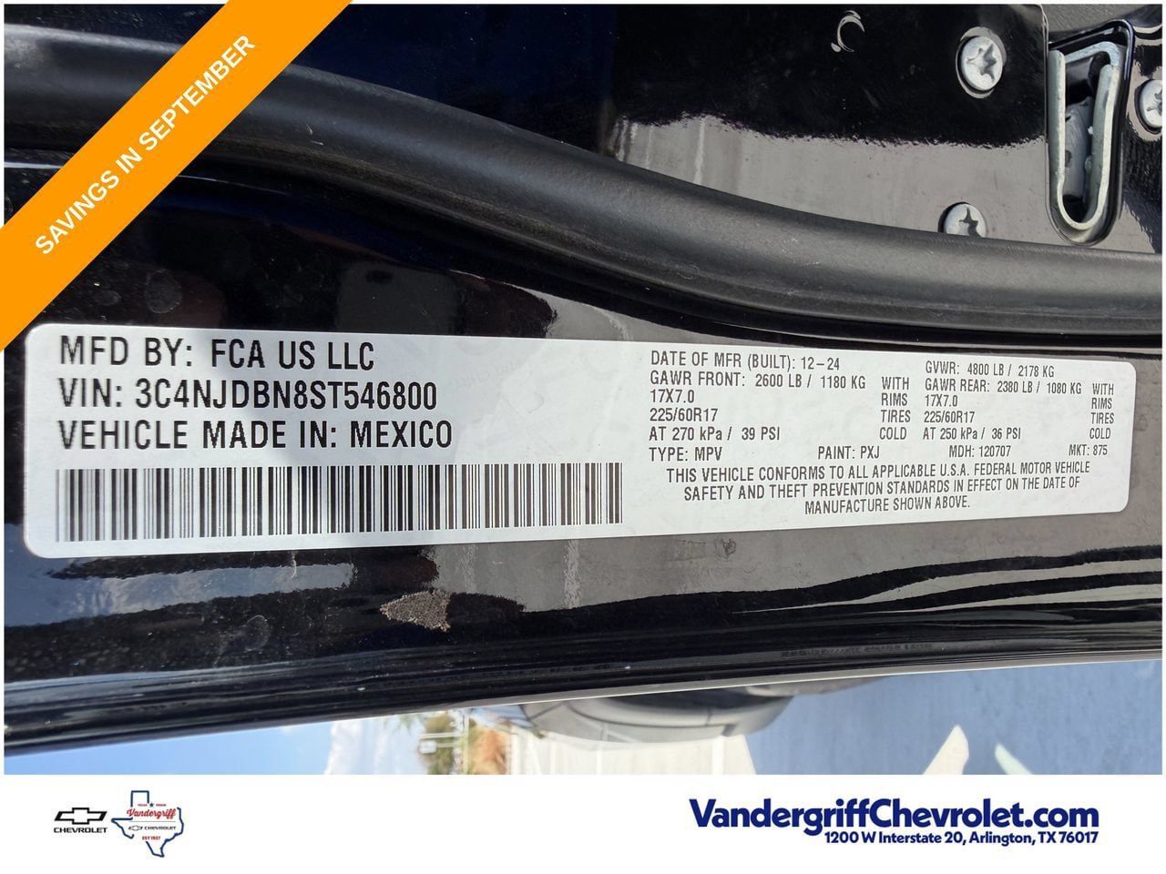 Used 2025 Jeep Compass Latitude w/ Sun & Sound Group AWD/4WD image 31