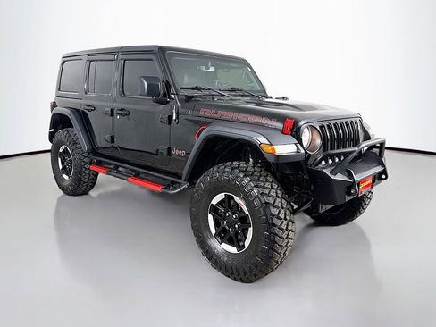Used 2019 Jeep Wrangler Unlimited Rubicon w/ Uconnect 4C Nav & Sound Group AWD/4WD image 1