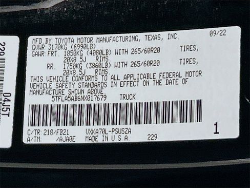 Used 2022 Toyota Tundra SR5 image 28