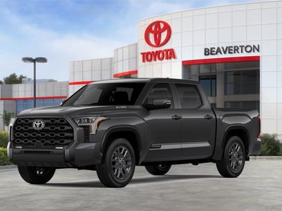 New 2026 Toyota Tundra Platinum