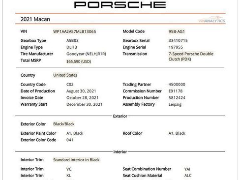 Used 2021 Porsche Macan AWD/4WD image 24