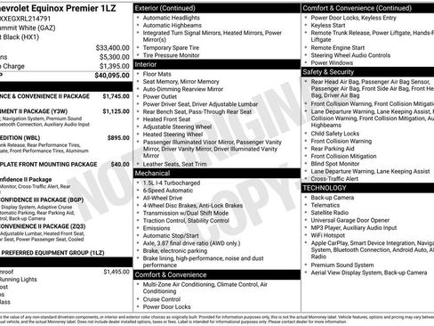 Used 2024 Chevrolet Equinox Premier AWD/4WD image 5