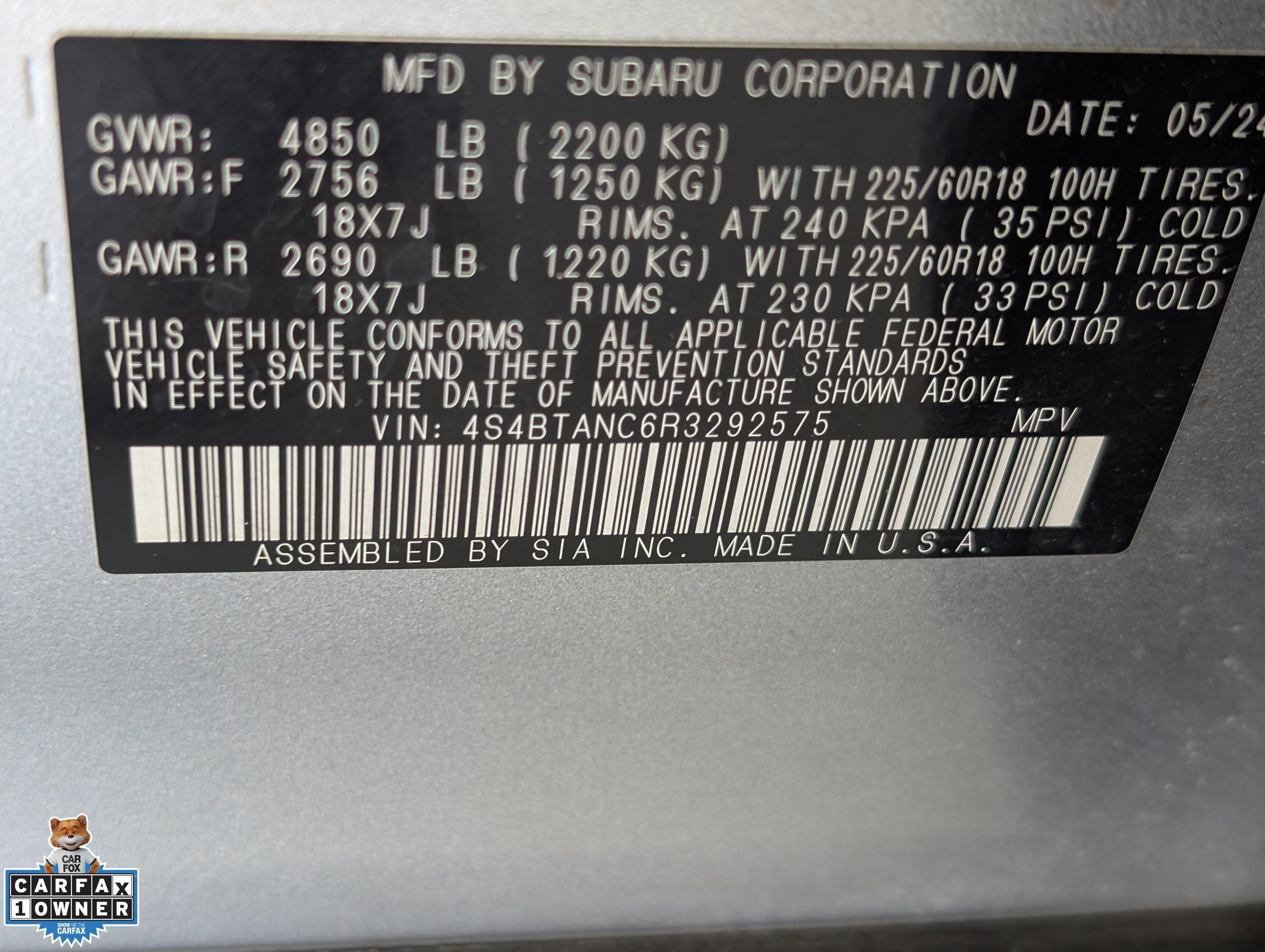 Used 2024 Subaru Outback Limited AWD/4WD image 13