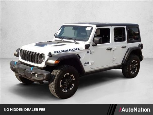 Used 2024 Jeep Wrangler Unlimited Rubicon 4xe AWD/4WD image 1