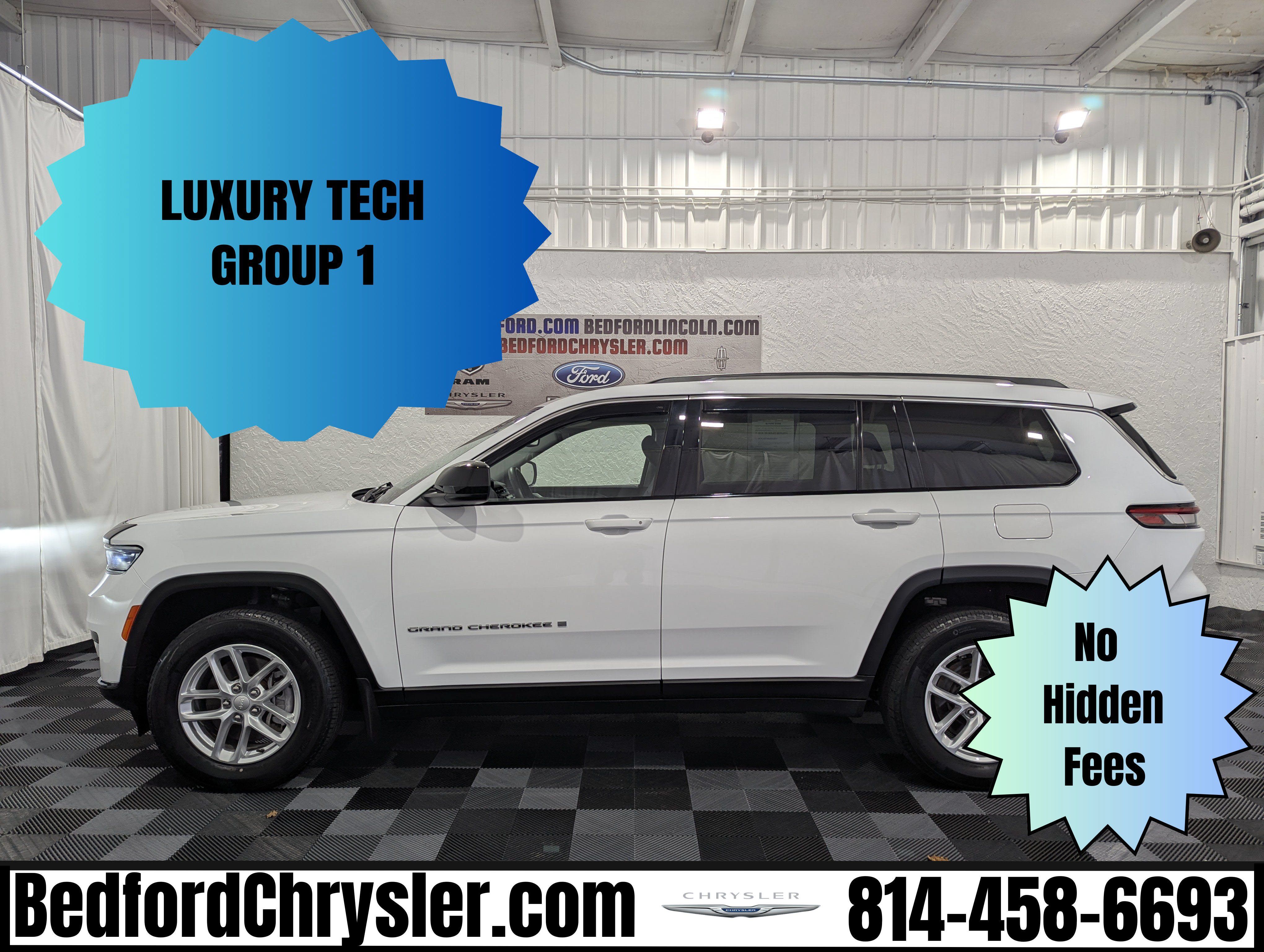 Used 2022 Jeep Grand Cherokee L Laredo w/ Luxury Tech Group I AWD/4WD image 1