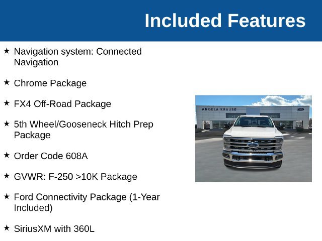 New 2026 Ford F250 Lariat w/ Chrome Package AWD/4WD image 4