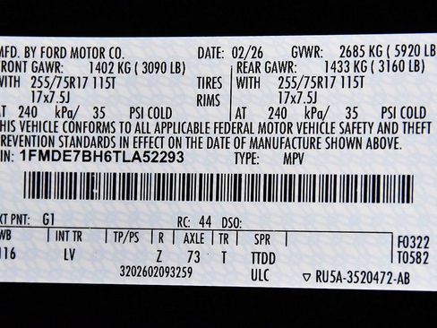 New 2026 Ford Bronco Big Bend AWD/4WD image 14