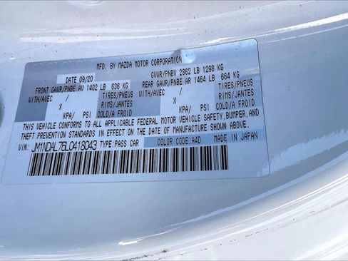 Used 2020 MAZDA MX-5 Miata RF Club w/ Appearance Package image 29