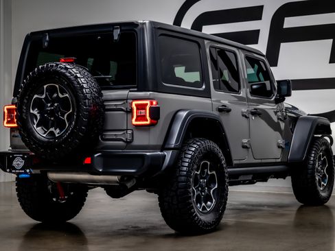 Used 2022 Jeep Wrangler Unlimited Rubicon 4xe w/ Cold Weather Group image 36